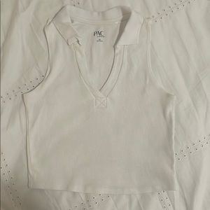 Pacsun Collar Crop Tank